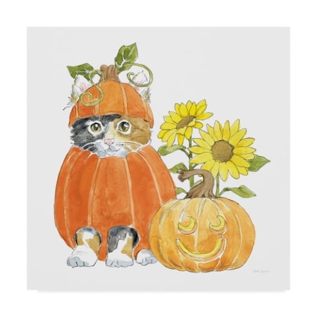 Beth Grove 'Halloween Pets Ii' Canvas Art,14x14